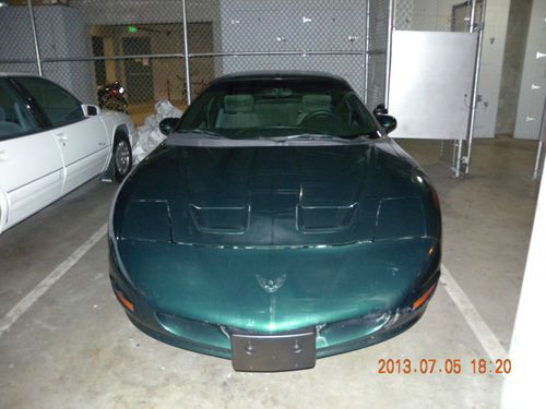 1996 pontiac firebird formula lt1 v8 w/t-top &amp; whiteface speedometer