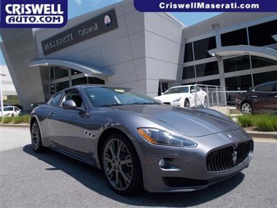 2011 maserati granturismo sport coupe low miles nav cpo certified warranty v8