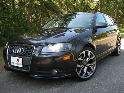 07 a3 3.2 quattro s-line nav pano roof r8 wheels xenon bose heated seats awd nj