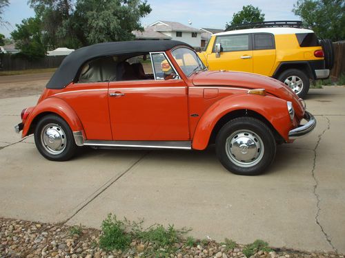 1971 volkswagen superbeetle convertible