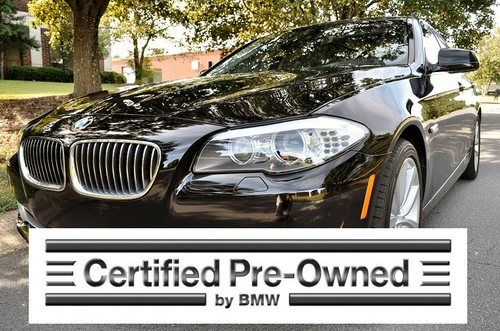 Certified 2011 bmw 535i sport / bmw 100k cpo warranty, new tires