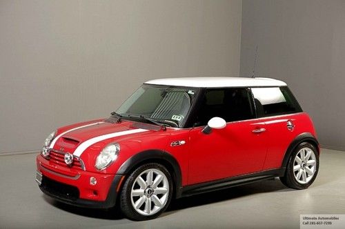 2004 mini cooper s supercharged leather alloys 6-speed manual clean