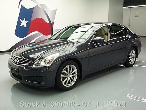 2009 infiniti g37 journey sunroof nav rear cam only 68k texas direct auto