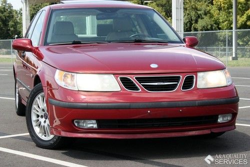 2005 saab 9-5 arc 2.3t automatic leather sunroof heated seats alloy wheels