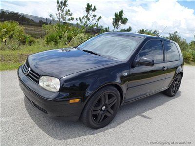 03 vw gti 1.8 turbocharged engine 5 speed florida car black/black newtiming belt