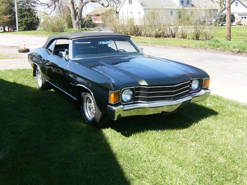 1972 chevelle malibu convertible