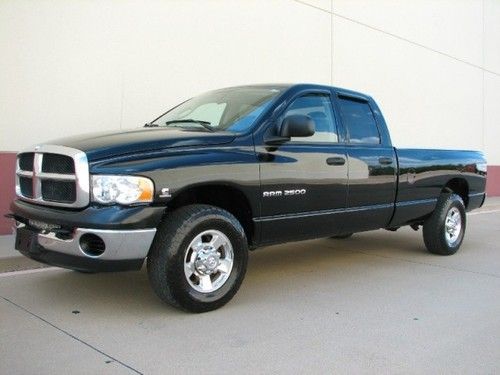 2003 dodge ram 2500 quad cab 2wd long bed 5.9 cummins diesel, 5-spd, no blow-by!