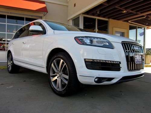 2011 audi q7 tdi prestige quattro awd, diesel, navigation, dvd, fully loaded!