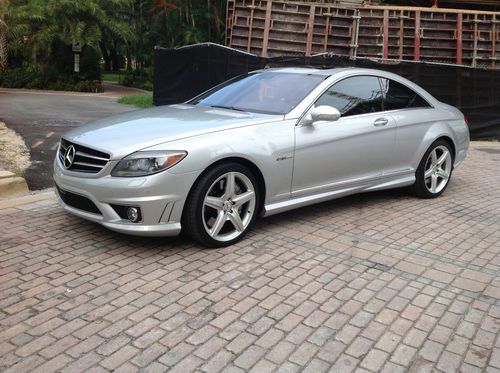 2008 mercedes-benz cl63 amg base coupe 2-door 6.3l