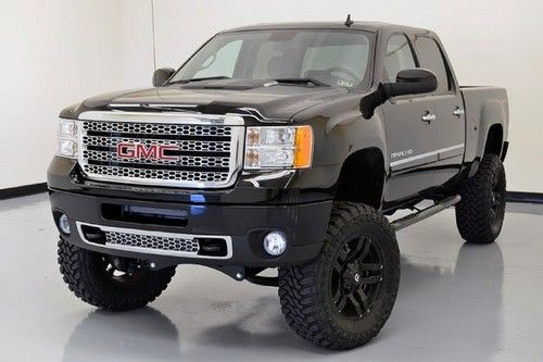 Lifted! 13 2500hd denali fabtech diesel navigation allison toyo mt 4x4!