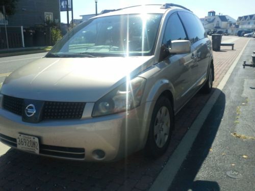 2006 nissan quest mini van special edition