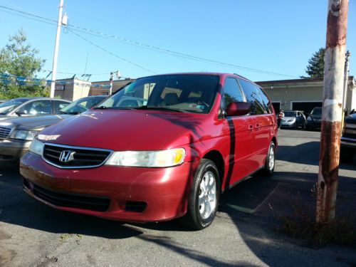 2004 honda odyssey  ex leather nr! loaded profect family van send ur best offer