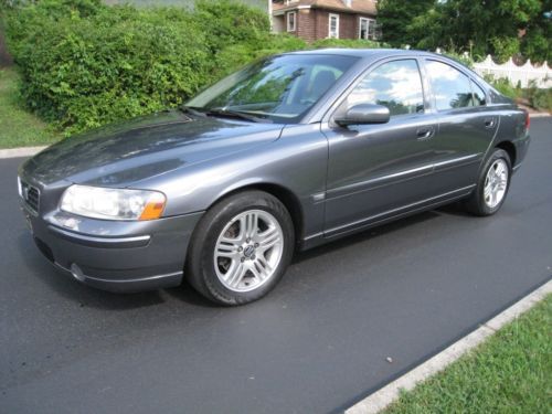 2006 volvo s60 2.5t low miles serviced all original one owner