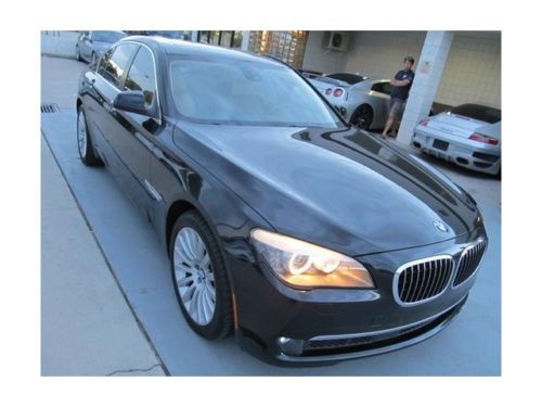 2012 bmw 750 only 9900 miles night vision,drive asst,pdc,active cruise,lux seats