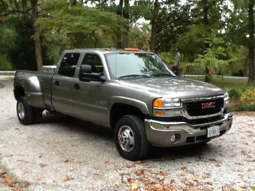 2007 gmc  dually diesel crew cab