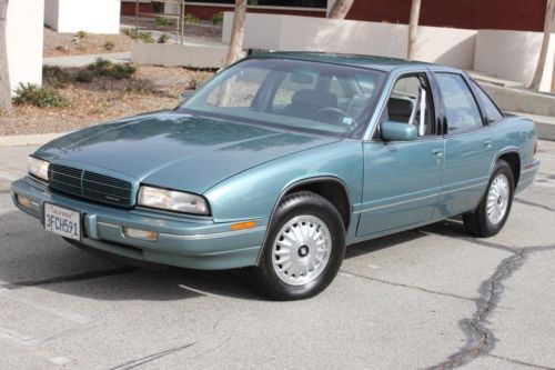 Low 37k miles 1993 buick regal custom sedan 3800 series l27 one owner no rust