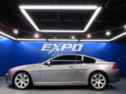 Bmw 650i coupe navigation steptronic auto trans power sunroof