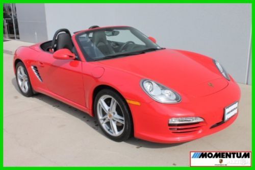 2009 porsche boxster convertible manual 9k mi certified 2yr/50k mi cpo warranty!