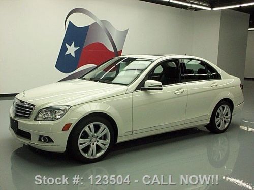 2010 mercedes-benz c300 sport 4matic/awd sunroof 24k!!  texas direct auto