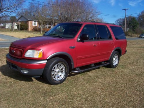 2001 ford expedition sport xlt 5.4 v8 rustfree 3rd row sharp/clean