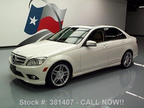 2010 mercedes-benz c300 sport sedan sunroof auto 42k mi texas direct auto