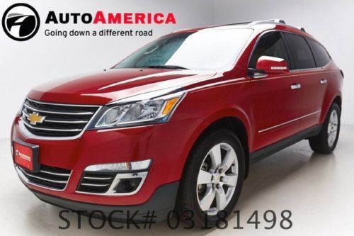 10k low miles 2013 chevy traverse ltz fwd nav pano sunroof heated leather