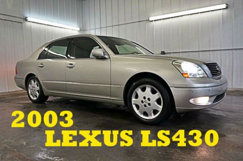 2003 lexus ls430 luxury one owner great condition vip navi beauty fully loaded!!