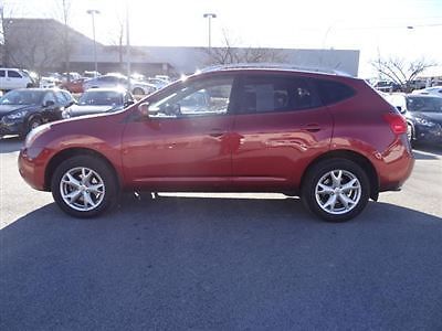 Nissan rogue sl 4 dr suv automatic gasoline 2.5l l4 sfi dohc 16v red