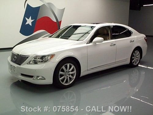 2008 lexus ls460 sunroof vent seats nav rear cam 32k mi texas direct auto