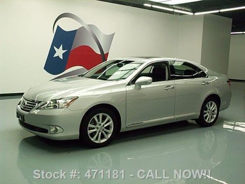 2011 lexus es350 sunroof nav rear cam vent seats 44k mi texas direct auto