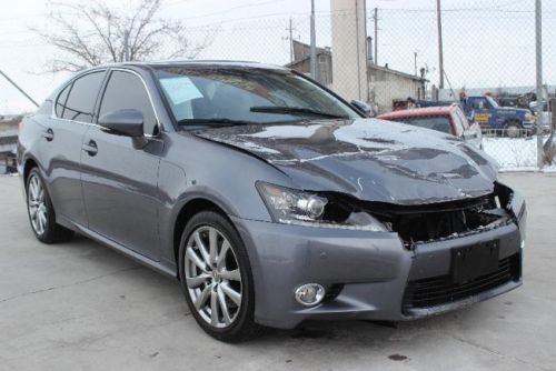 2013 lexus gs 350 sedan damaged salvage only 10k miles loaded priced to sell!!