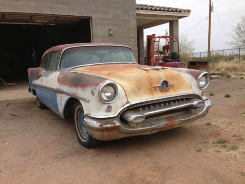 1955 oldsmobile super 88 2dr hardtop arizona car runs great