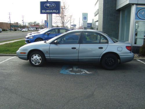 2002 saturn sl1 sedan 1 owner clean carfax cheap transportation pre auction