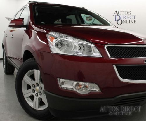 We finance 10 traverse 2lt awd 1 owner backup cam heated leather seats cd audio