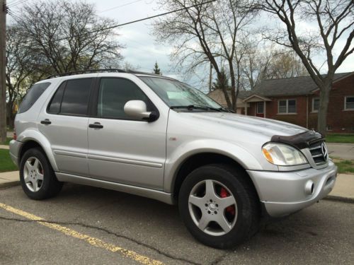 2001 mercedes benz ml55 amg not ml500, x5, ml320 no reserve!!