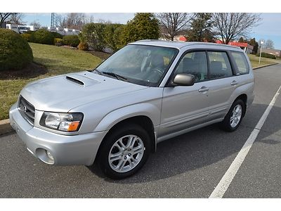 2004 subaru forester 2.5 xt 5 speed manual , carfax 1 owner