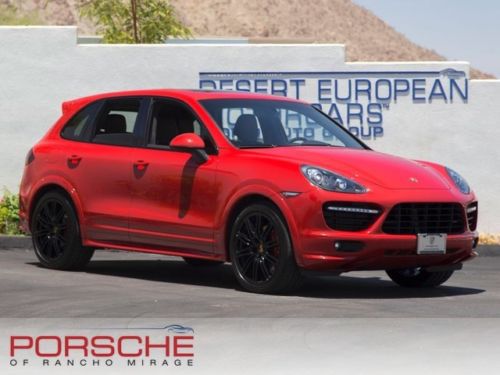 2013 pre owned porsche cayenne gts carmine red bose camera