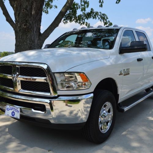 2014 ram 2500 tradesman crew cab 4x4 cummins diesel like new