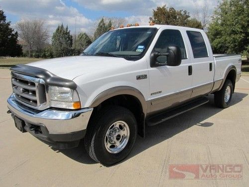 02 f350 larait 4x4 7.3l powerstroke diesel gooseneck 21mpg