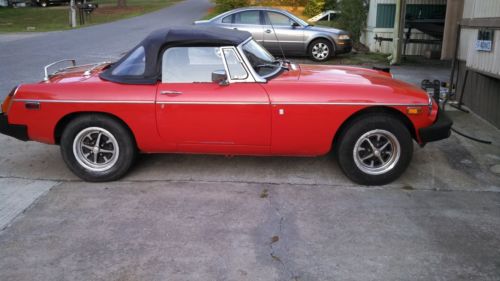 1978 mgb convertible