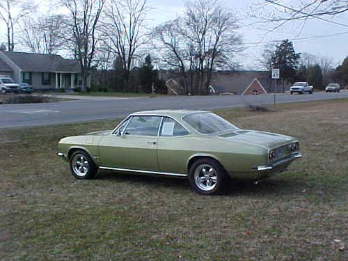 1968 corvair monza rare ash gold outside/ivory gold interior runs &amp; drives great