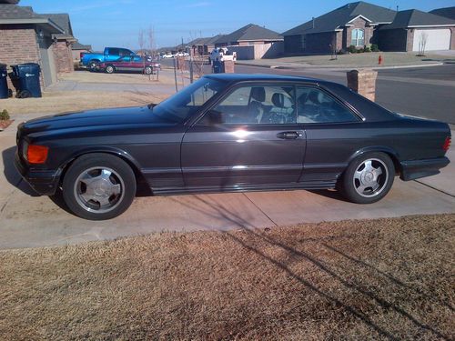 1985 mercedes-benz 500sec amg coupe 2-door 5.0l