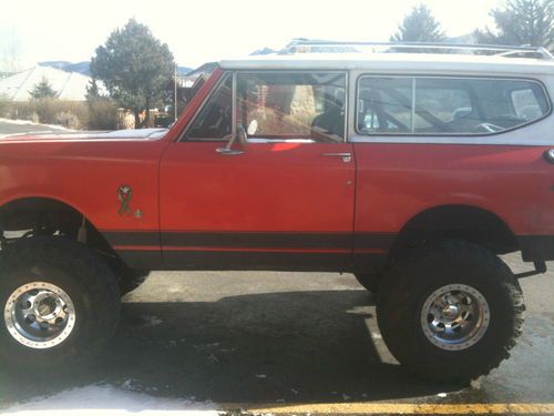 1973 scout ii  4sp, 4x4,