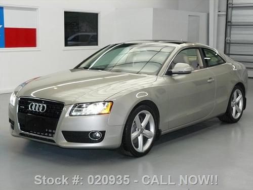 2009 audi a5 3.2 quattro awd sunroof nav htd seats 23k texas direct auto