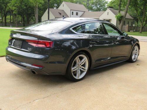 2018 audi a5 sportback 2.0t quattro prestige s-line sport