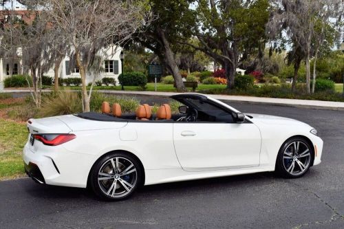 2021 bmw 4-series m440i 2-door convertible w/premium package and nav