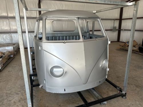 1959 volkswagen bus/vanagon extended transporter, porsche hauler, new