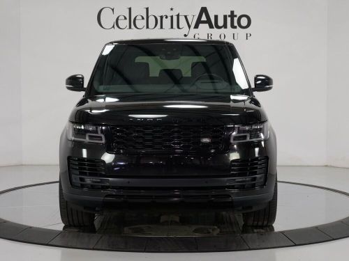 2019 range rover v8 sc black exterior finish $115k msrp