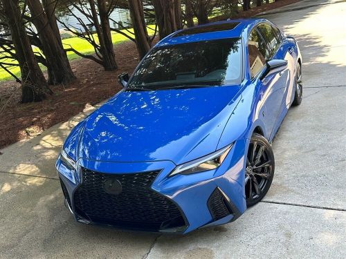 2022 lexus is f sport 350 rwd