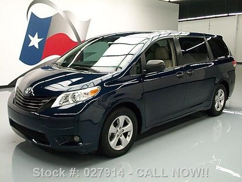 2011 toyota sienna leather 7-passenger alloys only 37k texas direct auto